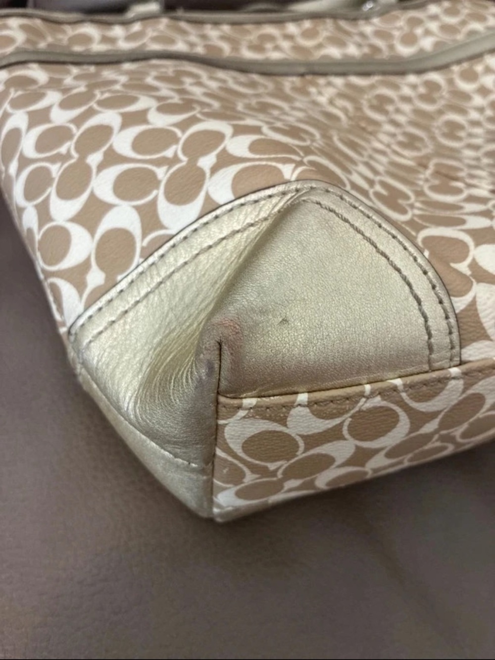 Coach Chelsea Signature Jacquard Stripe Tote and Wristlet Wallet Set - Picture 6 of 16